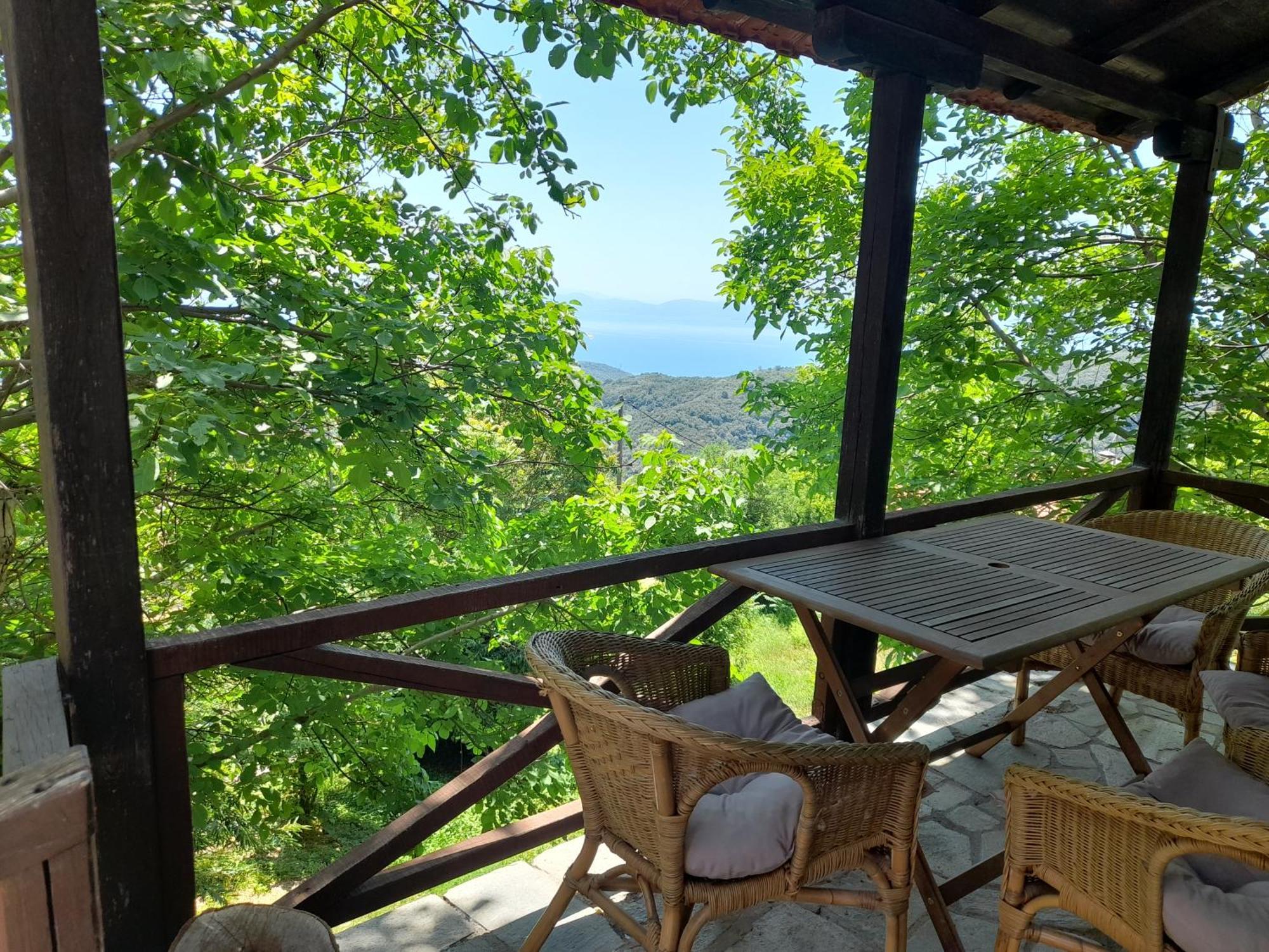 Mountain And Sea View Villa Miléai Eksteriør billede
